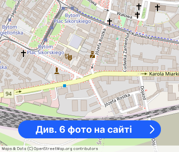 Kawalerka nr 4B Bytom Centrum, darmowy parking - Фото 1