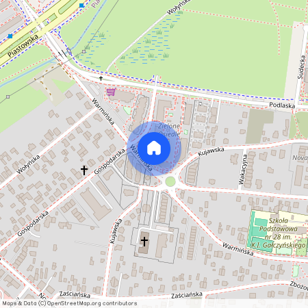 ul. Warmińska 31, Skorupy, Białystok, podlaskie