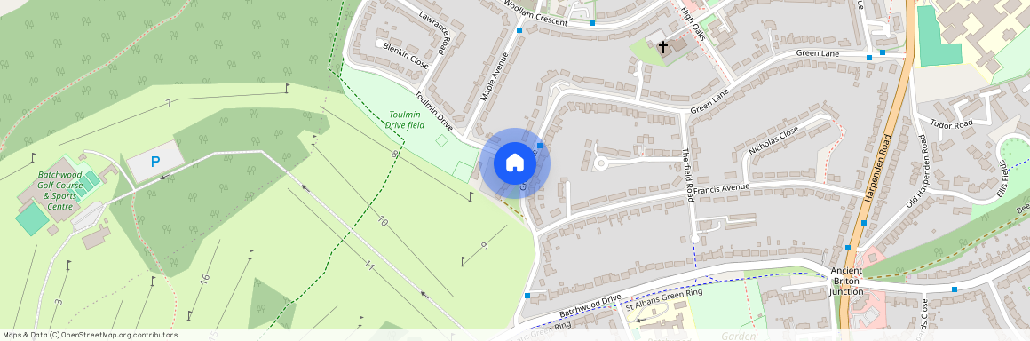 Green Lane, St. Albans, Hertfordshire, AL3