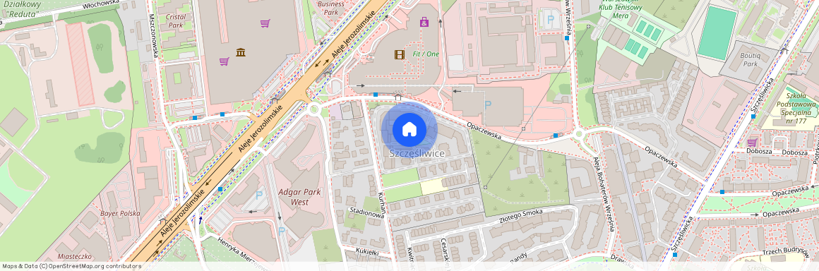 ul. Kurhan, Szczęśliwice, Ochota, Warszawa, mazowieckie