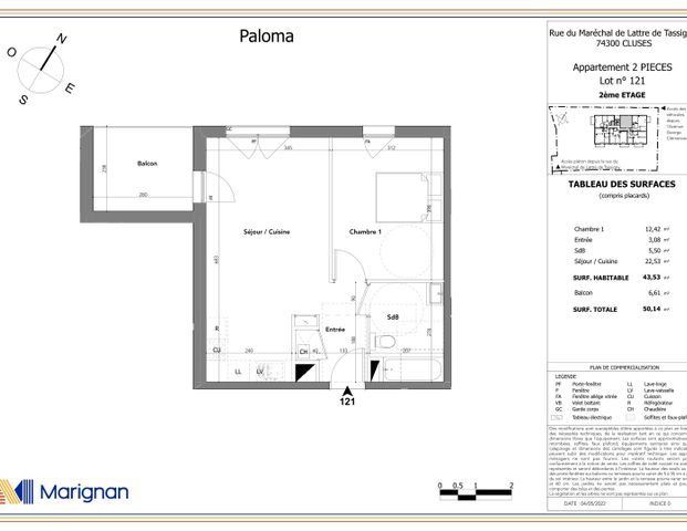 location Appartement T2 DE 43.53m² À CLUSES - Photo 1