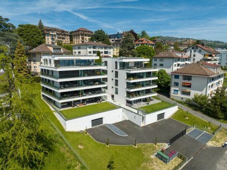 Exclusif, magnifique 4.5 pièces d'exception avec jardin privatif ! - Photo 2