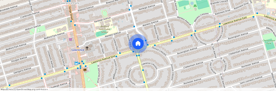 88 Lawrence Avenue Unit# Basement, Toronto