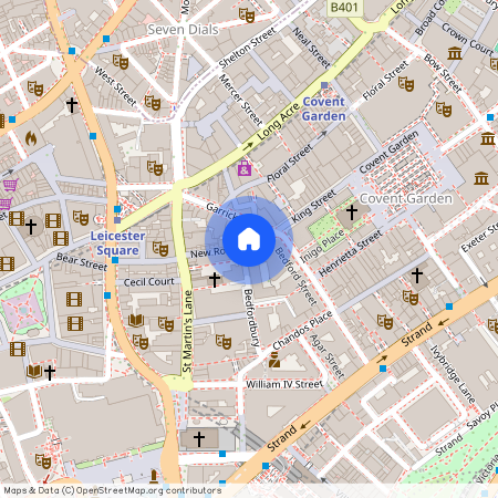 New Row, London, Greater London, Covent Garden, WC2N
