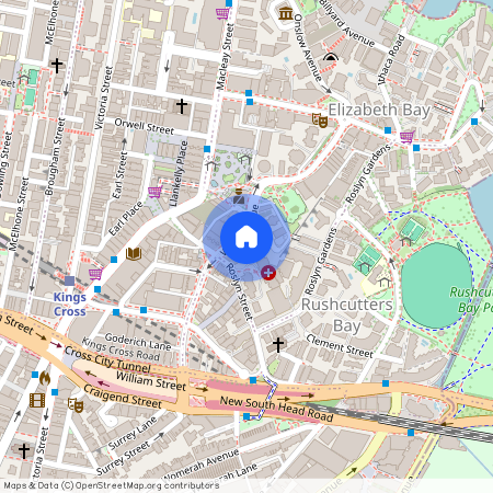 Unit 204/6-8 Ward Ave, Elizabeth Bay NSW 2011