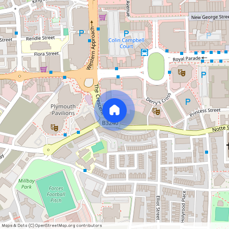 The Crescent, PL1, Plymouth