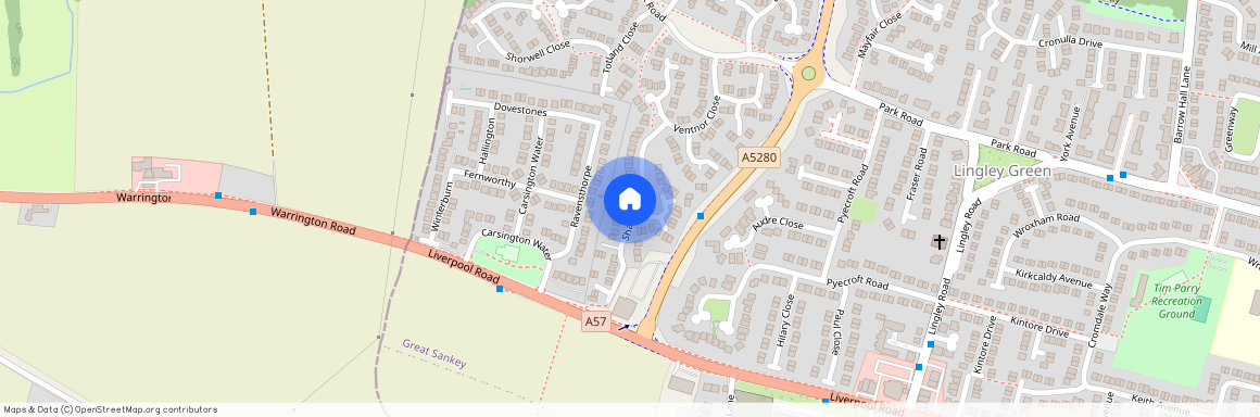 Shanklin Close, Great Sankey, WA5