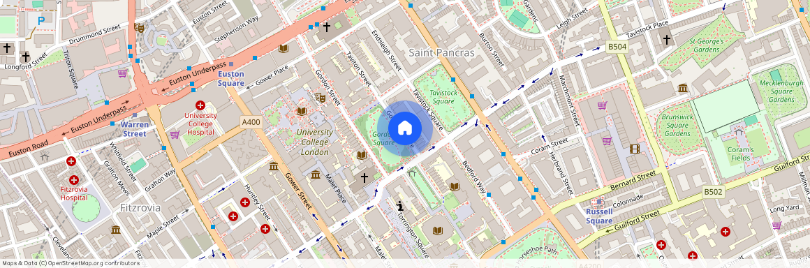 Gordon Square, St Pancras, WC1H