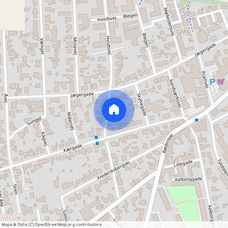 1. 6, Hviidsvej 53, 8940, Randers Sv