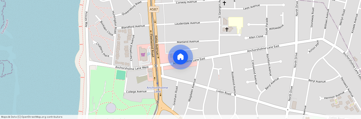 Anchorsholme Lane East, Thornton-Cleveleys, Lancashire, FY5