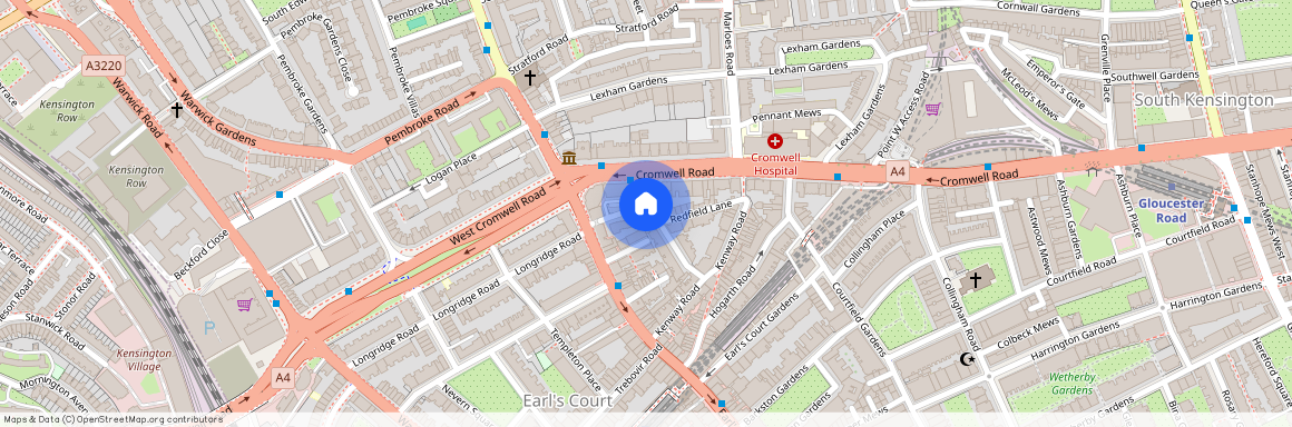 Redfield Lane, Kensington, London, SW5