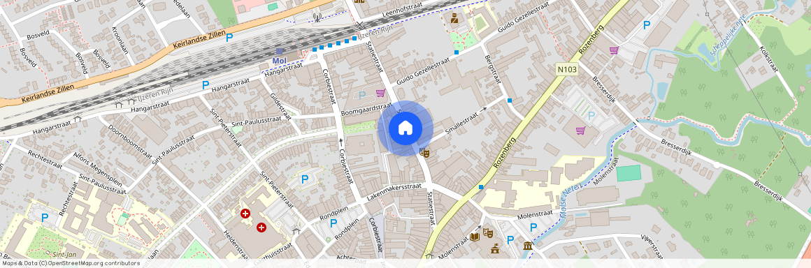 Statiestraat 41 -/5 - 2400 Mol