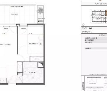 location Appartement T2 DE 41.5m² À MONTPELLIER - Photo 1