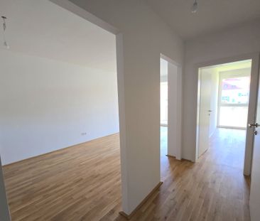 ERSTBEZUG: geförderte 2 Zimmer-Wohnung mit großem Balkon in zentral... - Foto 5