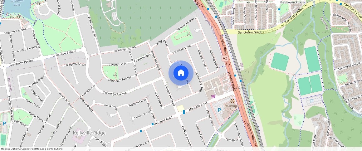 ** Tullaroan Street, Kellyville Ridge, NSW 2155