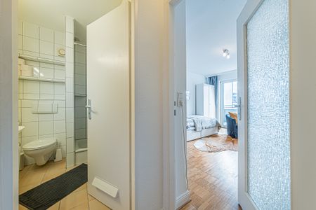 City-Residence: Schweizer Straße: helles, modernes Singleapartment mit Balkon - Photo 5