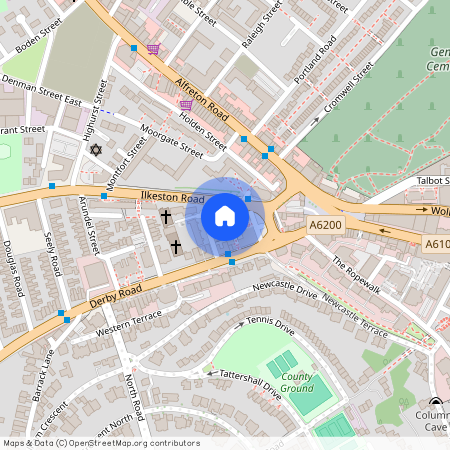 Derby Road, Nottingham, NG7