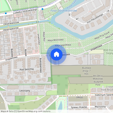 ul. Inspektowa, Stegny, Mokotów, Warszawa, mazowieckie