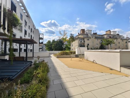 Pauschalmiete inklusive Warmwasser, Heizung & Kühlung - Moderne 2-Zimmer-Wohnung mit großzügigem Balkon und stilvoller Ausstattung - Foto 2