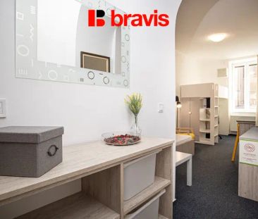 Pronájem bytu 1+1, Brno - Staré Brno, ul. Křížová, zařízený, klidný... - Fotografie 4