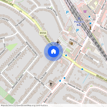 Weston Close, Potters Bar, Hertfordshire, EN6