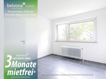 3 Monate mietfrei: Frisch sanierte 3 Zimmer-Ahorn-Luxuswohnung im „Quartier am Friedensplatz“ (Wohnungen Oberhausen) - Photo 2