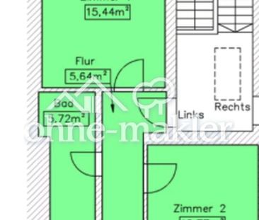 Helle 2-Zimmer Wohnung mit Balkon in der Neue Str. zur Miete - Photo 1