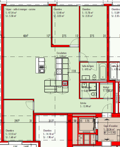 Spacieux ! Appartement de 4.5 pièces - Foto 3