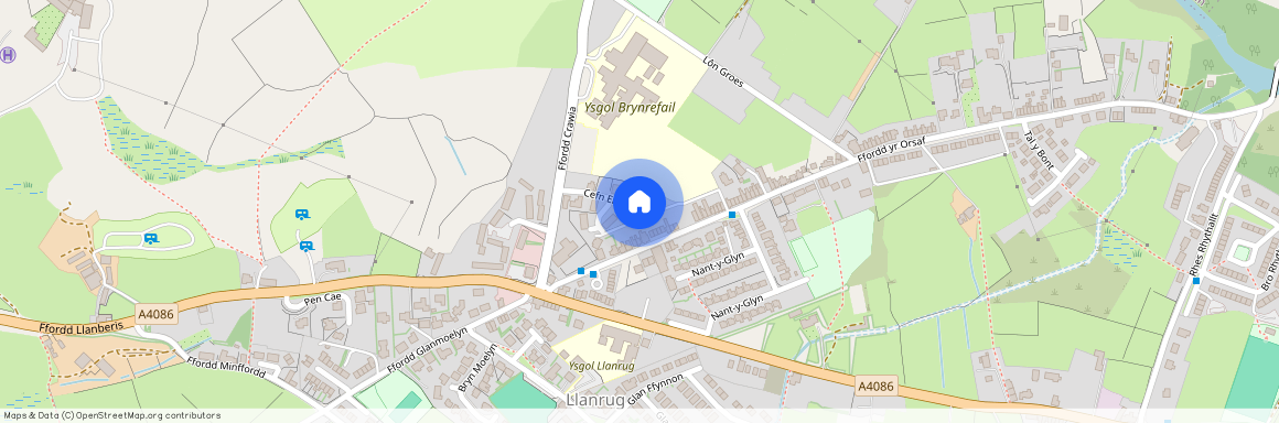 Cefn Elan, Llanrug, Gwynedd, LL55