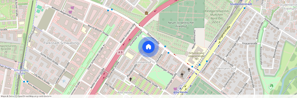 Marchgrabenplatz 8, 80805 München, München - Alte Heide