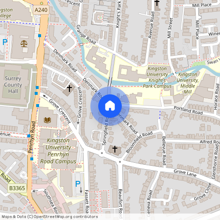Grove Crescent, Kingston Upon Thames, Surrey, KT1
