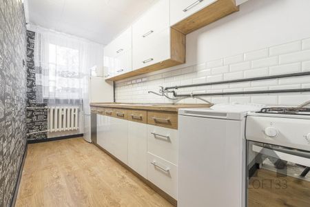 Wyposażone trzypokojowe mieszkanie na parterze w Libiążu | Spacer 3D - Фото 3