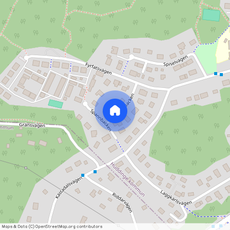 Spannbacken, Huddinge