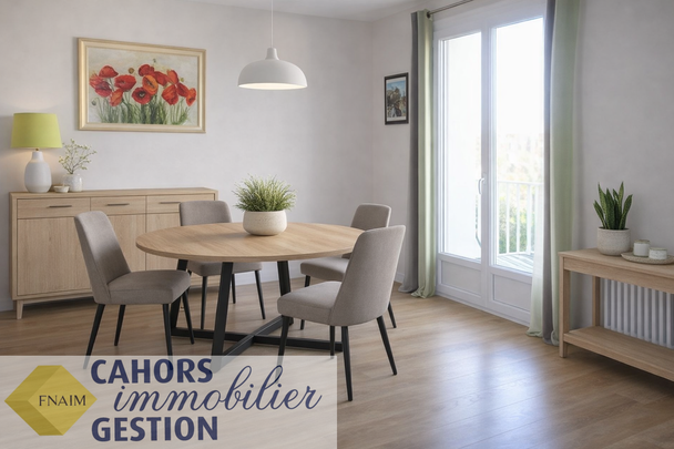 Location Appartement 2 pièces 70m² CAHORS 46000 - Photo 1