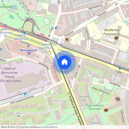 ul. Hanki Czaki, Stary Żoliborz, Żoliborz, Warszawa, mazowieckie