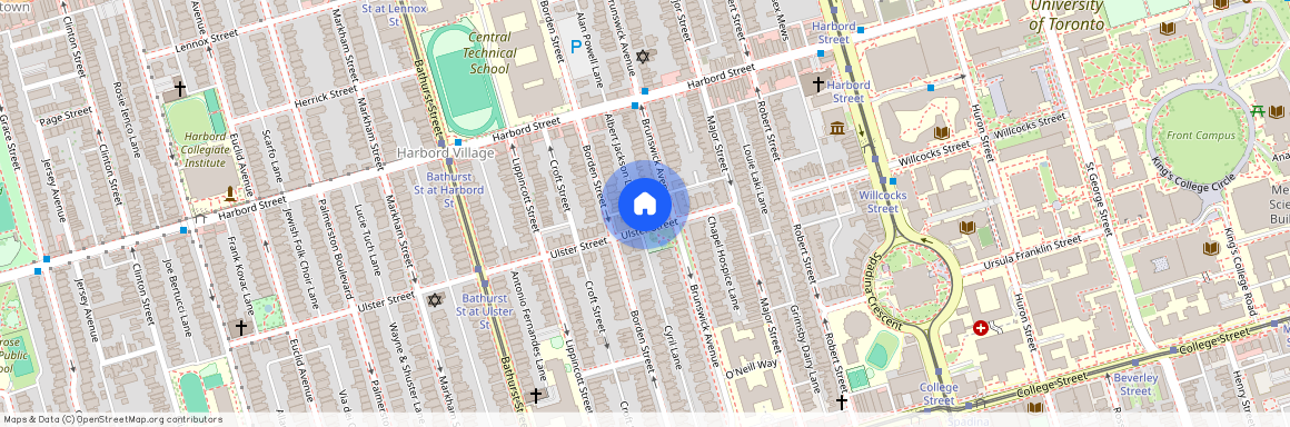 34 Ulster Street Unit# Bachelr, Toronto