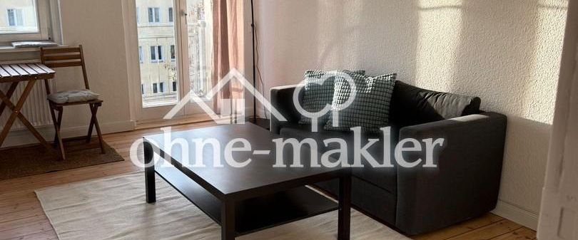 Hochwertig neu möblierte 2-Zimmer-Altbauwohnung mit Balkon zum ruhigen grünen Innenhof – Top-Lage - Photo 1