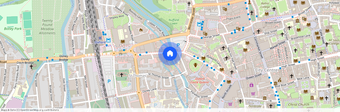 The Stream Edge, Fisher Row, Oxford, OX1
