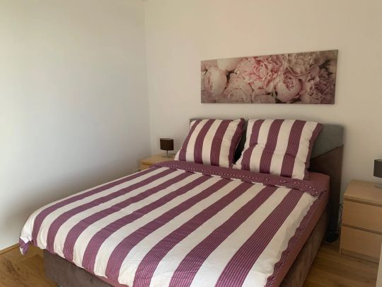 hochwertig vollmöblierte 2-Zimmer-Wohnung mit großzügigem Balkon und Blick auf die Pram - Foto 1