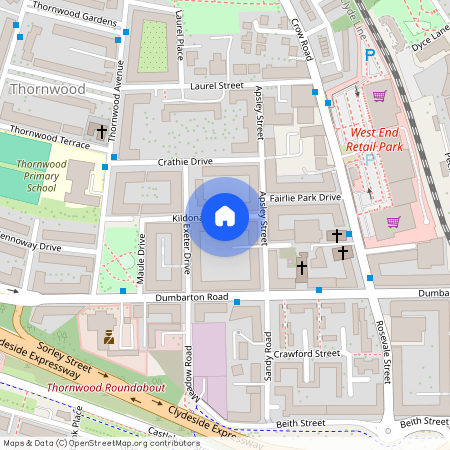 Flat G/L 7 Kildonan Drive, Glasgow G11 7UZ