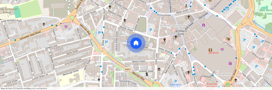 1 Bedroom Flat, Crompton Street, Derby Centre