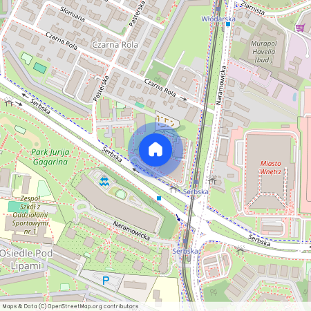 ul. Serbska, Winogrady, Stare Miasto, Poznań, wielkopolskie