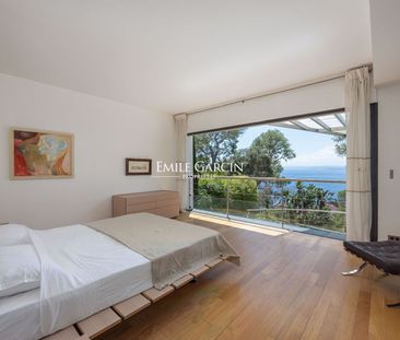 Saint Jean Cap Ferrat, à louer, Maison contemporaine, vue mer - Photo 6