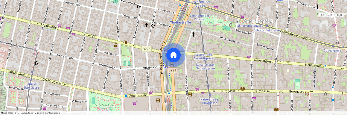 Lerchenfelder Gürtel 18, 3. Stock, Tür 39, 1070 Wien