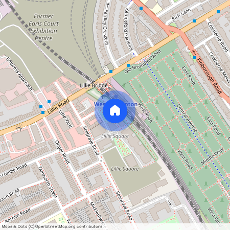 Columbia Gardens, Lilie Square, London, SW6