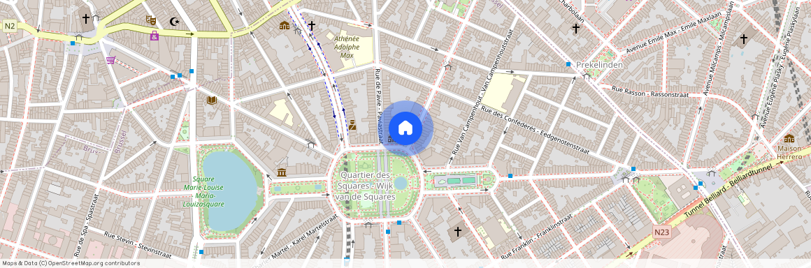 Avenue de la Brabançonne, 36, 4, 1000, Bruxelles