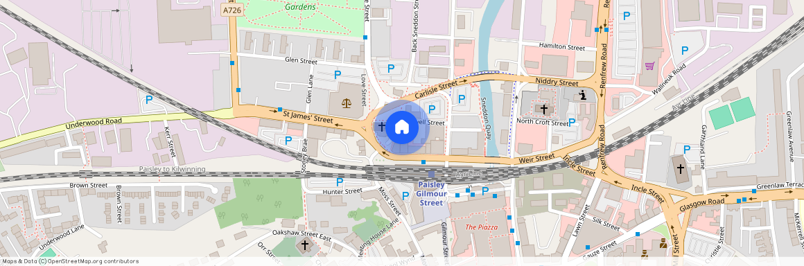 Flat 2/2, 14 Back Sneddon Street, Paisley, PA3