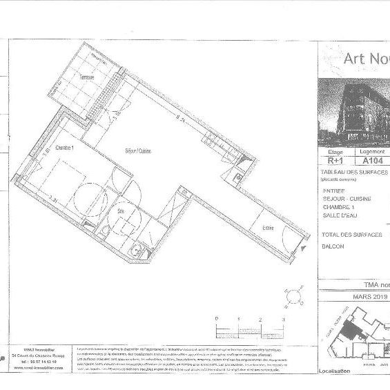 Location Appartement 2 pièces 47m² CENON 33150 - Photo 2