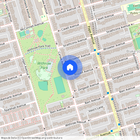 597 Carlaw Avenue Unit# Main, Toronto