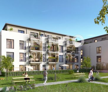 53,49qm 2Zi S-Gartenwohnung, Erstbezug, ökologische Bauweise - Foto 6